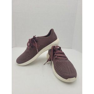 Crocs LiteRide Pacer Womens Comfort Sneaker Athletic Shoe Purple Size W5 205234